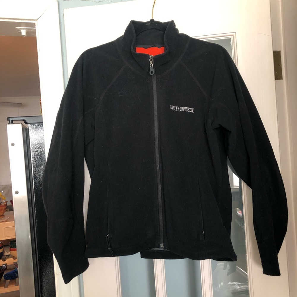 Harley Davidson Unisex Size L Fleece Jacket